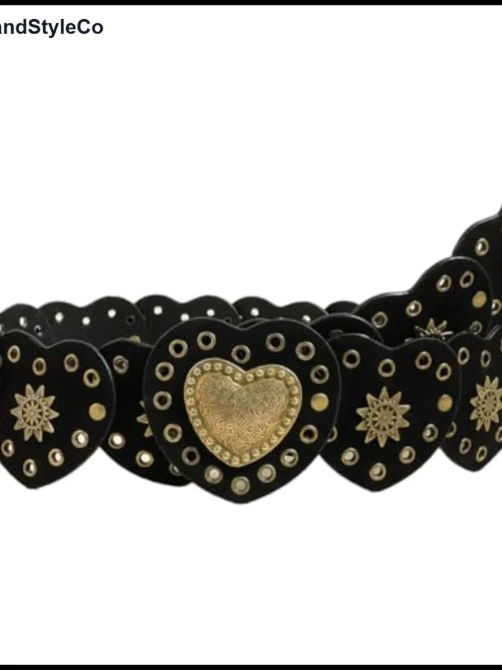PU Leather Metal Buckle Boho Chunky Waist Belt Western Cowgirl